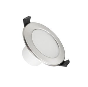 LED Kúpeľňové podhľadové svietidlo LED/7W/230V 4000K strieborná IP44