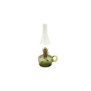 Floriánova huť Petrolejová lampa MONIKA 34 cm zelená
