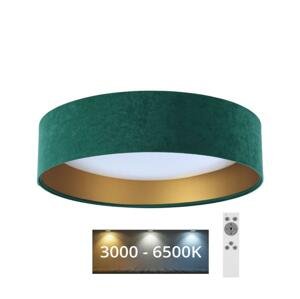 LED Stmievateľné stropné svietidlo SMART GALAXY LED/24W/230V zelená/zlatá + DO