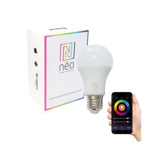 Neo  NEO 07712L - LED RGB Stmievateľná žiarovka NEO LITE E27/9W/230V Wi-Fi Tuya