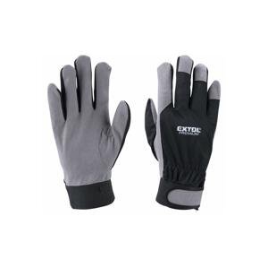 Extol Extol Premium - Pracovné rukavice vel. 10" šedá/čierna