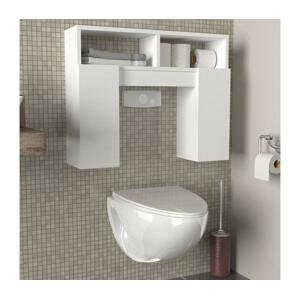 Kúpeľňová skrinka GERONIMO 61x76 cm biela
