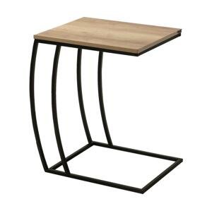 Adore Furniture Odkladací stolík 65x35 cm hnedá