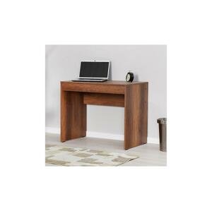 Adore Furniture Pracovný stôl 75x90 cm hnedá