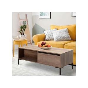 Adore Furniture Konferenčný stolík 42x103 cm hnedá