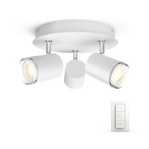 Philips Philips 34362/31/P7- LED Kúpeľňové svietidlo Hue ADORE 3xGU10/5,5W IP44