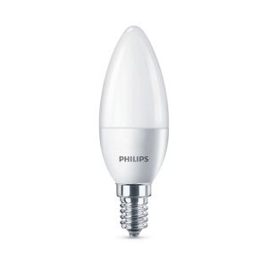 Philips LED sviečka Philips E14/4W/230V - CANDLE mliečna