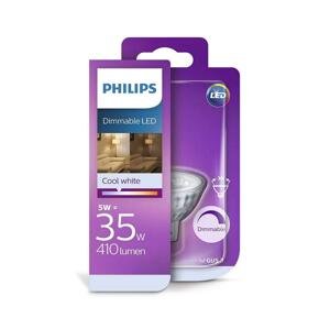 Philips LED Stmievateľná žiarovka Philips GU5,3/5W/12V 4000K