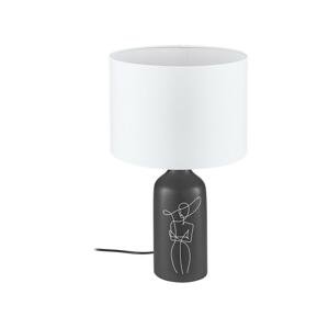 Eglo Eglo 43823 - Stolná lampa VINOZA 1xE27/40W/230V biela/čierna