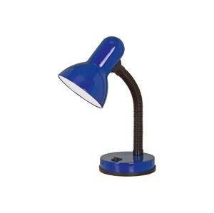 Eglo EGLO 9232 - Stolná lampa BASIC 1xE27/40W modrá