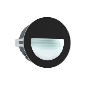 Eglo Eglo 99576 - LED Vonkajšie zápustné svietidlo ARACENA LED/2,5W/230V IP65 čierna