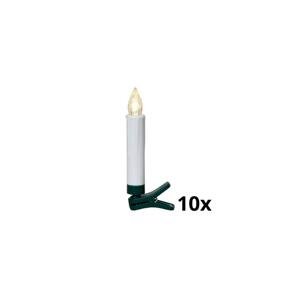 Eglo Eglo 410001 - SADA 10x LED Osvetlenie na vianočný stromček 1xLED/0,06W/1xAAA