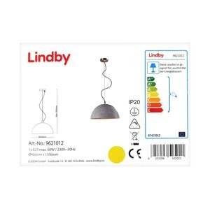 Lindby Lindby - LED RGBW Stmievateľný luster na lanku CAROLLE 1xE27/10W/230V Wi-Fi Tuya