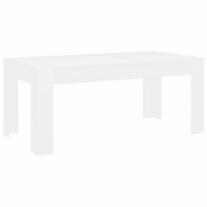 Jedálenský stôl 180x90 cm Dekorhome Biela