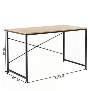 Písací stôl MELLORA Tempo Kondela 120 cm
