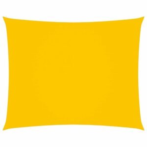 Tieniaca plachta obdĺžniková 6 x 7 m oxfordská látka Dekorhome Žltá