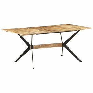 Jedálenský stôl 180 x 90 x 76 cm drevo Dekorhome Hnedá