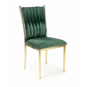 Jedálenská stolička K436 Halmar Tmavo zelená