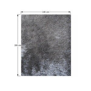 Shaggy koberec KAVALA sivý Tempo Kondela 140x200 cm