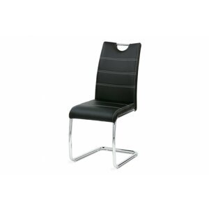 Jedálenská stolička WE-5076 BK čierna Autronic