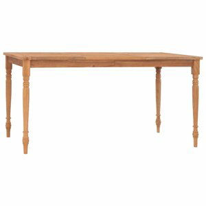 Jedálenský stôl teakové drevo Dekorhome 150x90x75 cm