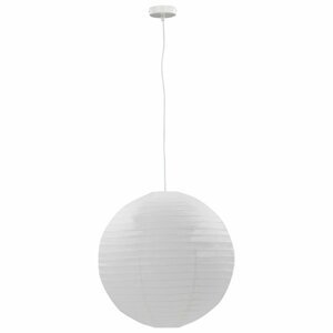 Závesná lampa biela Dekorhome 60 cm