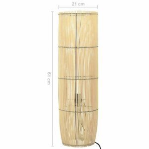 Stojaca lampa vŕba Dekorhome 61 cm