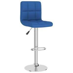 Barová stolička látka Dekorhome Modrá