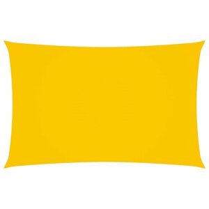 Tieniaca plachta obdĺžniková 2 x 5 m oxfordská látka Dekorhome Žltá