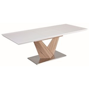 Rozkladací jedálenský stôl ALARAS Signal 160-220x90x75 cm