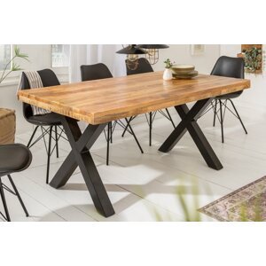 Jedálenský stôl THOR X Dekorhome 160x90x77 cm