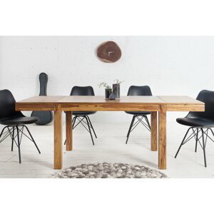Rozkladací jedálenský stôl LAMIA Dekorhome 120-200x80x75 cm