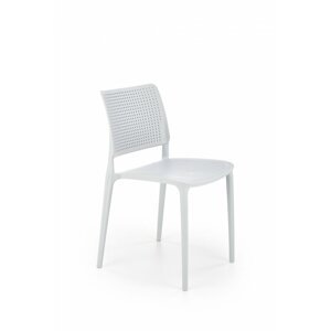 Stohovateľná jedálenská stolička K514 Halmar Svetlo modrá