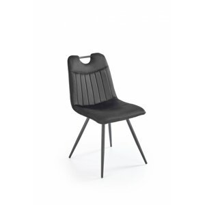 Jedálenská stolička K521 Halmar Čierna