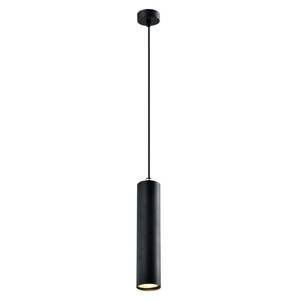 Závesná lampa TUBO 1xGU10 25 cm Candellux Čierna