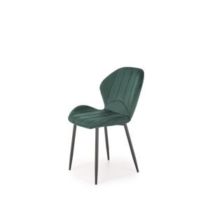 Jedálenská stolička K538 Halmar Tmavo zelená