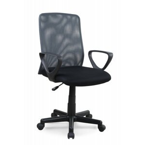 Kancelárska stolička ALEX čierna / sivá Halmar