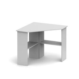PC stůl, rohový, bílá, RONY NEW 0000111602 Tempo Kondela