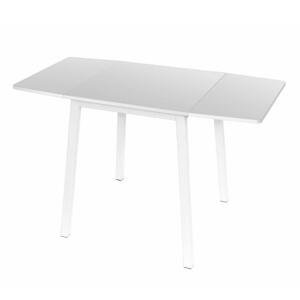 Jedálenský stôl rozkladací 60/120 MAURO biely Tempo Kondela