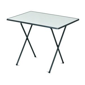 Stôl 60x80 camping SEVELIT antracit / biela Dajar