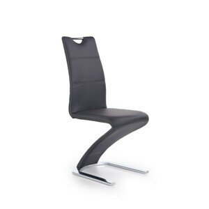 Jedálenská stolička K291 Halmar Čierna