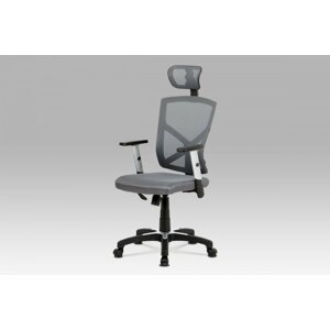 Kancelárska stolička KA-H104 látka / plast Autronic Sivá