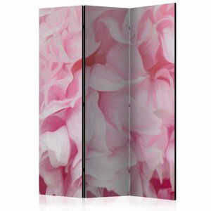 Paraván azalea (pink) Dekorhome 135x172 cm (3-dielny)