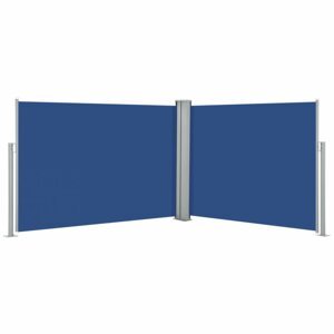 Zaťahovací bočná markíza 100x1000 cm Dekorhome Modrá