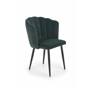 Jedálenská stolička K386 Halmar Tmavo zelená