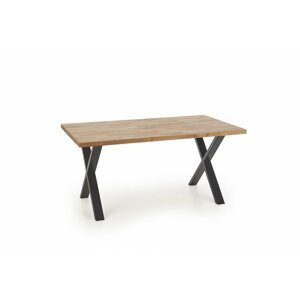 Jedálenský stôl APEX masívny dub Halmar 160x90 cm