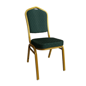 Jedálenská stolička ZINA 3 NEW látka / kov Tempo Kondela Zelená