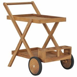 Čajový vozík teakové drevo Dekorhome