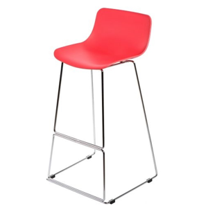 Barová stolička Deli červená