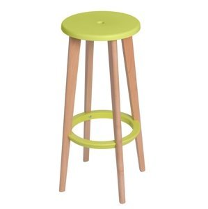 Barová stolička Lush zelená